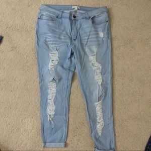 Forever 21 Plus Boyfriend Pant